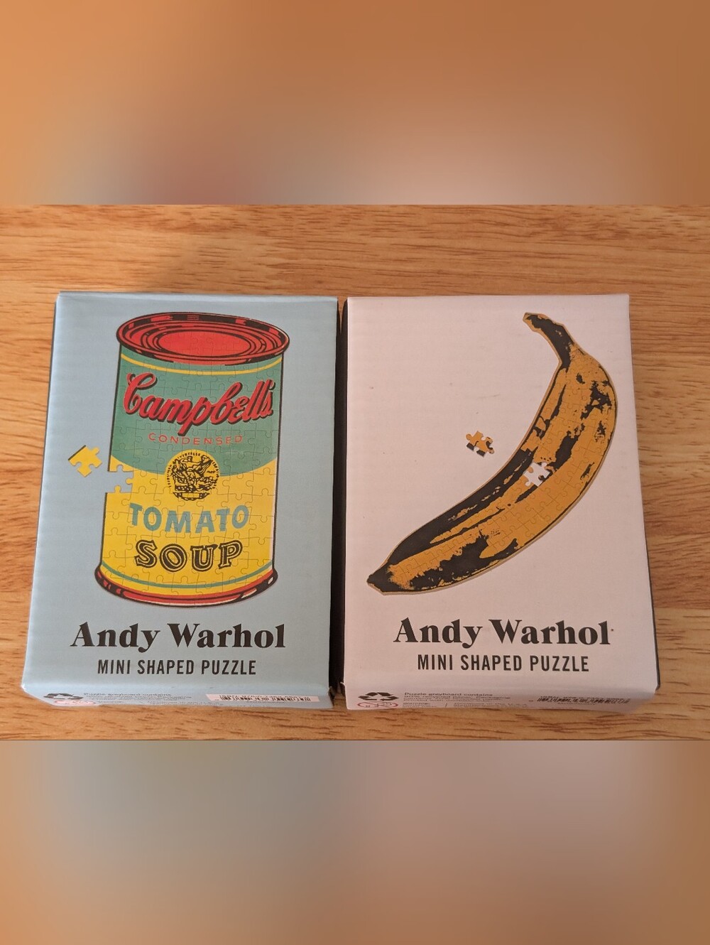 Galison Andy Warhol Mini Puzzles
